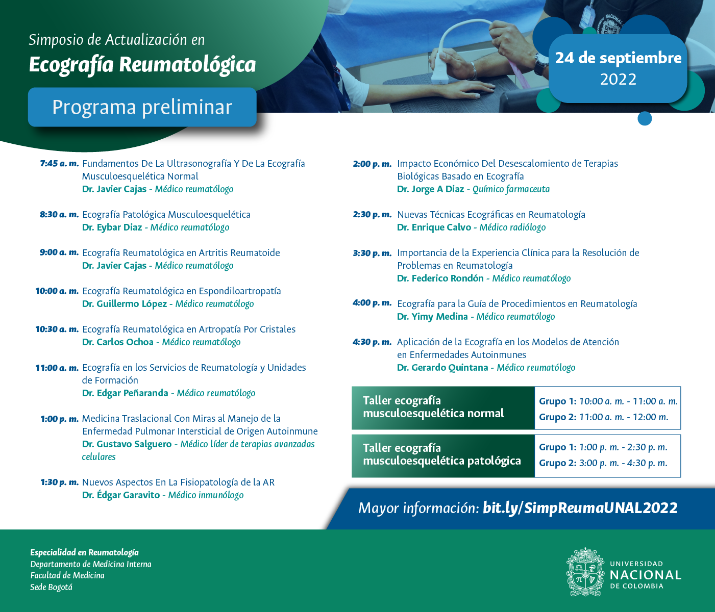 Simposio Reumatología-Programa