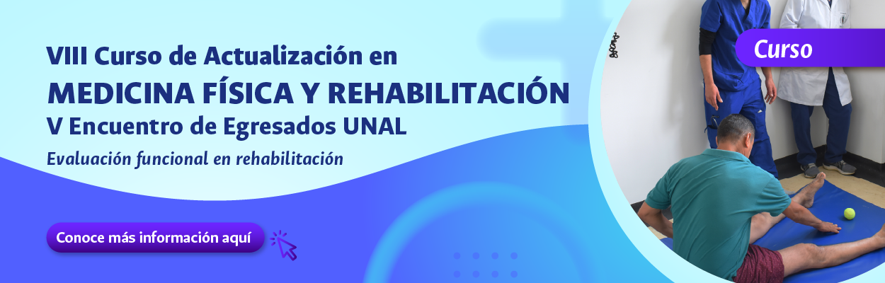 Banner - VIII Curso de Actualización en Medicina Física y Rehabilitación