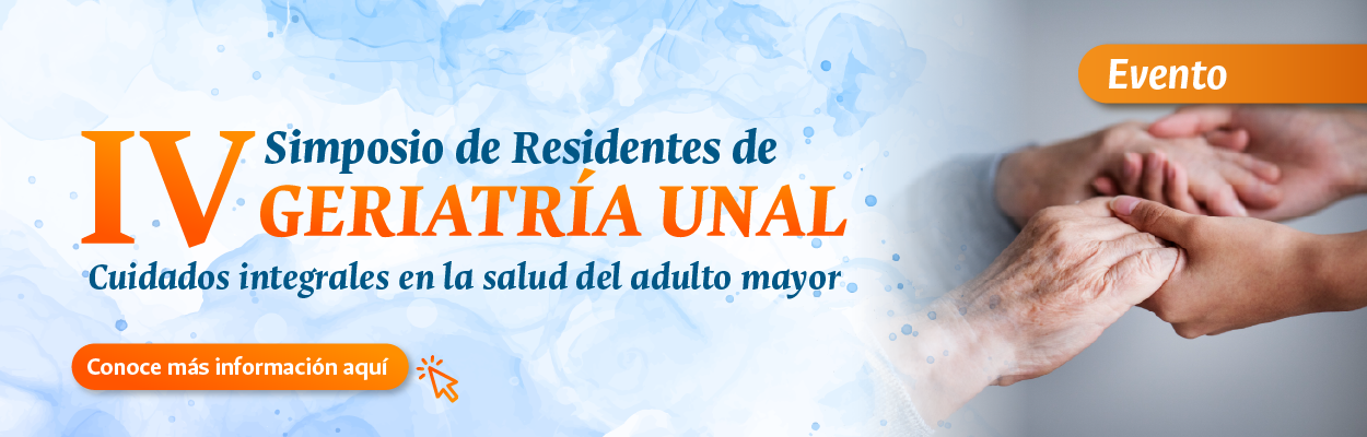 Banner - IV Simposio de Residentes de Geriatría