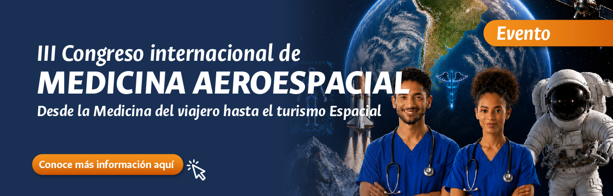 Banner - III Congreso internacional de Medicina Aeroespacial