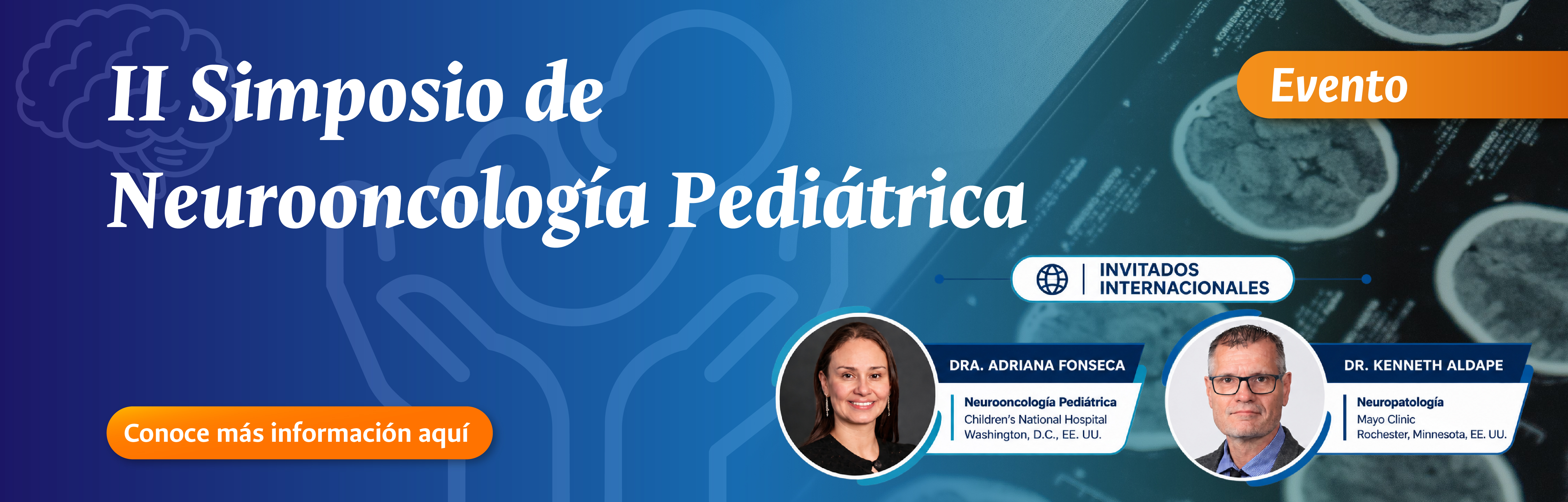 Banner - II Simposio de Neurooncología Pediátrica
